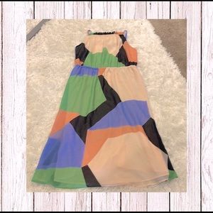 Banana republic NWT sheer mid length dress. SUPER CUTE . Originally 100.00 $35